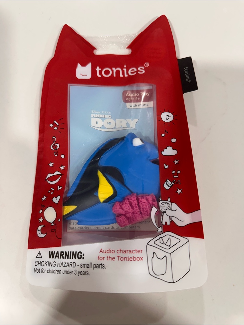 Tonies Finding Dory Audio Character - Blue Yellow